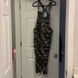 Camouflage overalls - jumpsuit